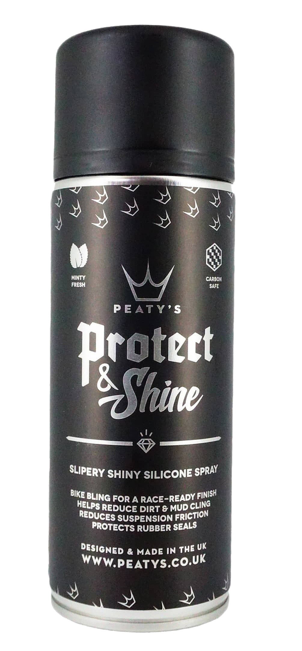 очиститель Peaty's Protect And Shine Silicone Sprey 400 ml - No Color