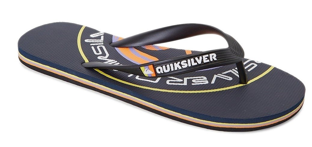 șlapi Quiksilver Molokai Art - KVJ2/Black 2 - men´s