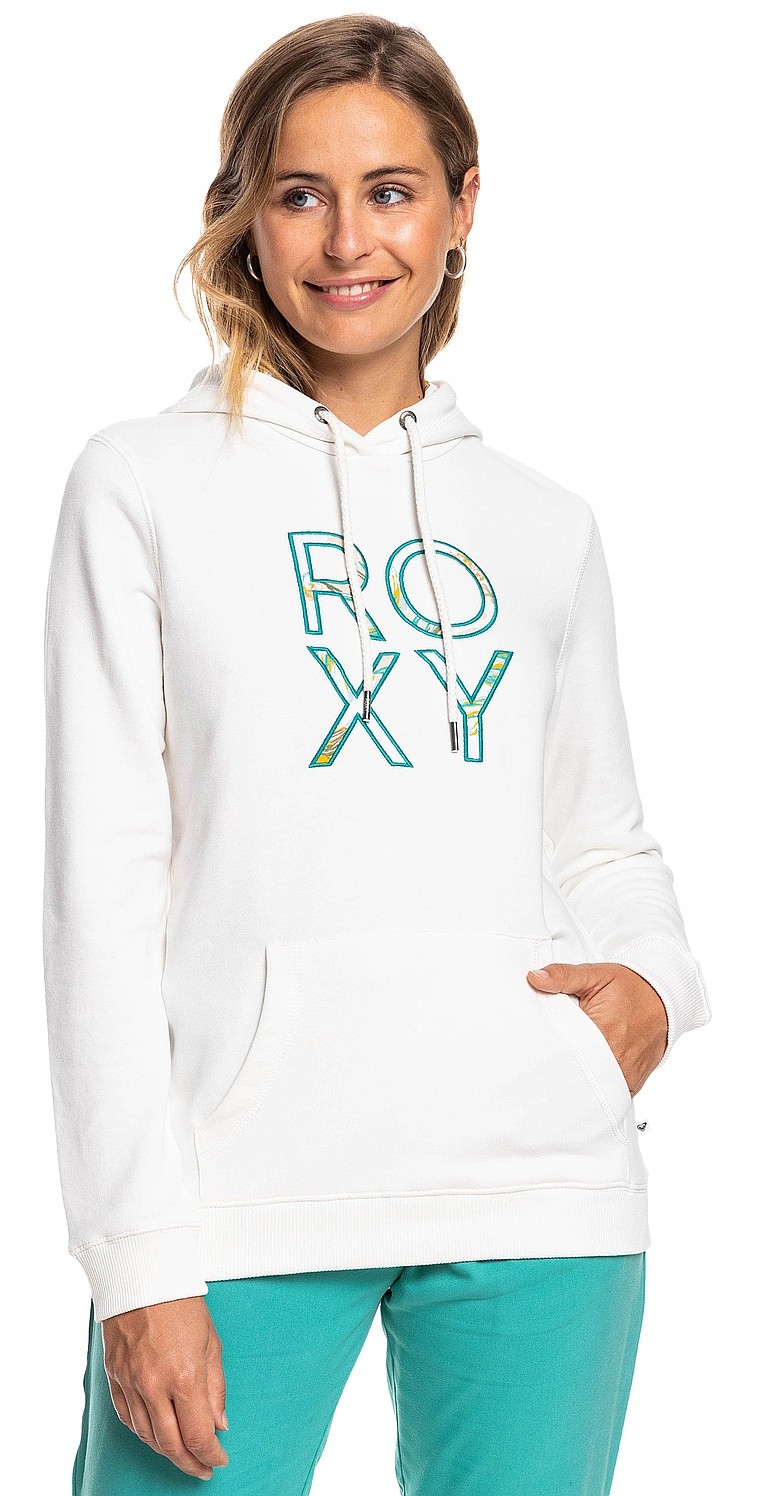 кофта Roxy Right On Time Terry - WBK0/Snow White - women´s