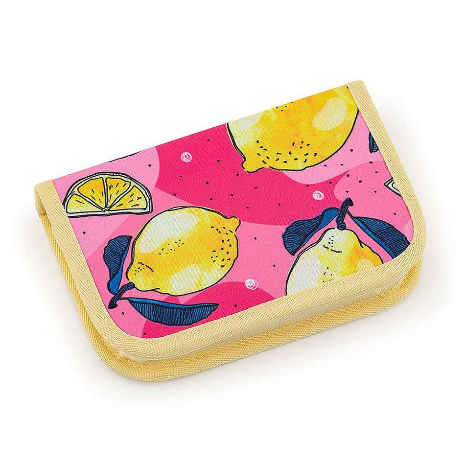 Federmappe/Schlampemäppchen Topgal PENN 22010 - G/Pink/Lemons - girl´s