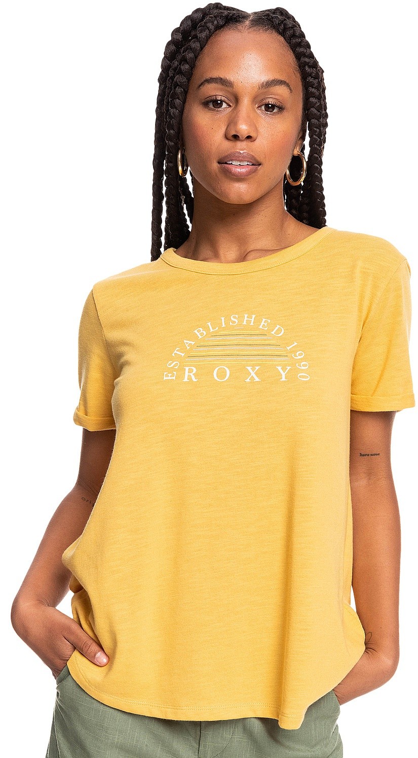 T-shirt Roxy Oceanholic - YHV0/Ochre