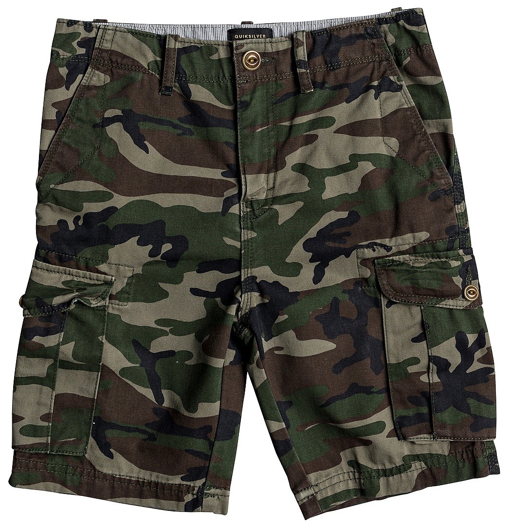 kraťasy Quiksilver Crucial Battle - GPB6/Camo Print Crucial Battle
