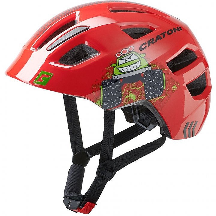 casque Cratoni Maxster - Truck Red Glossy - kid´s