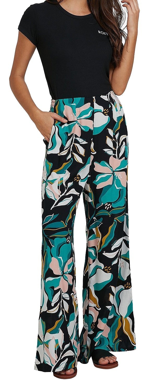 pantaloni Roxy Sidebyside - KVJ7/Anthracite - women´s