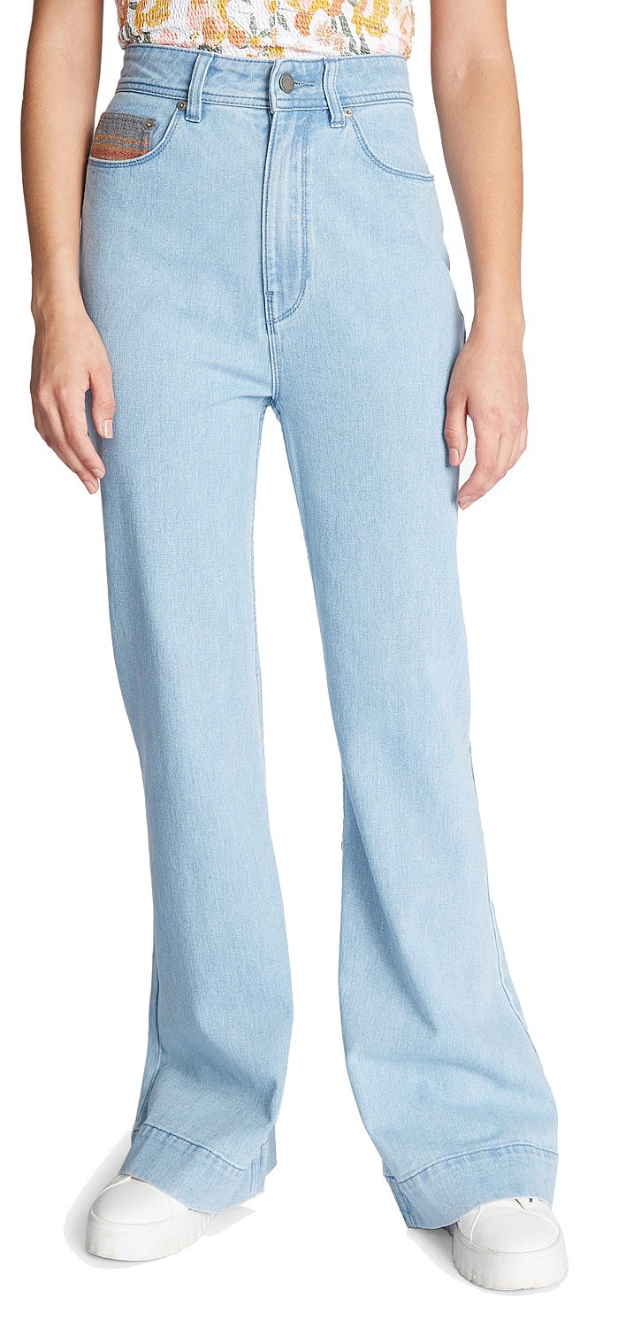 blugi Roxy Stronger Obsession 3 - BMTW/Medium Blue - women´s