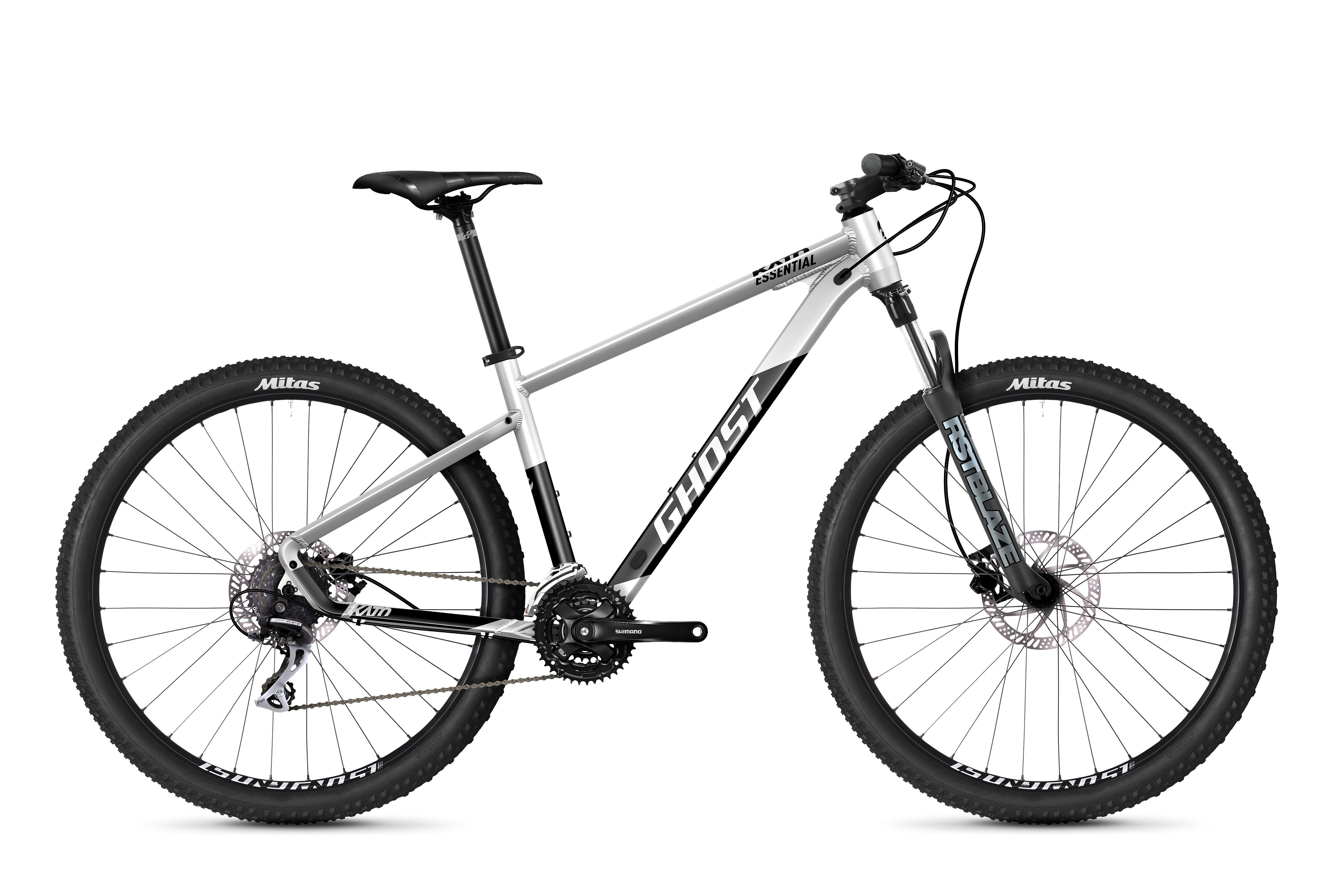 велосипед Ghost Kato Essential 27.5" - Light Grey/Black Matt