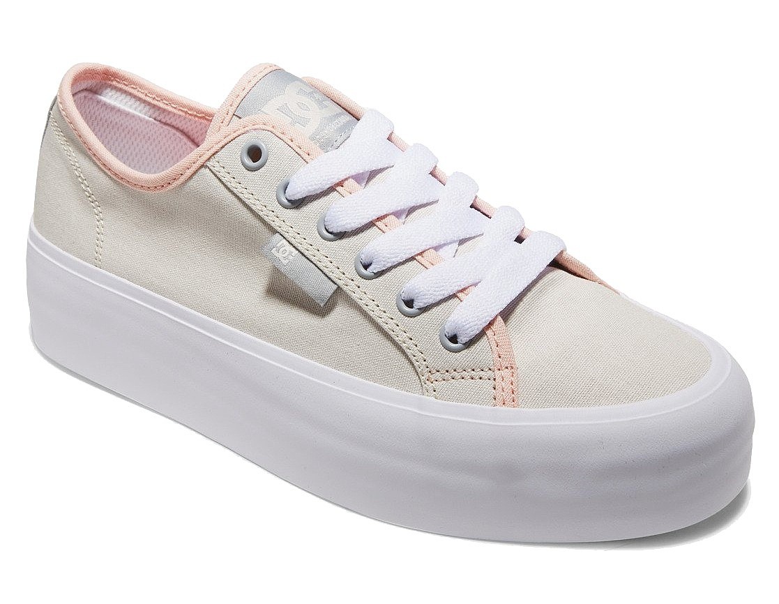 Schuhe DC Manual Platform - OF1/Off White - women´s