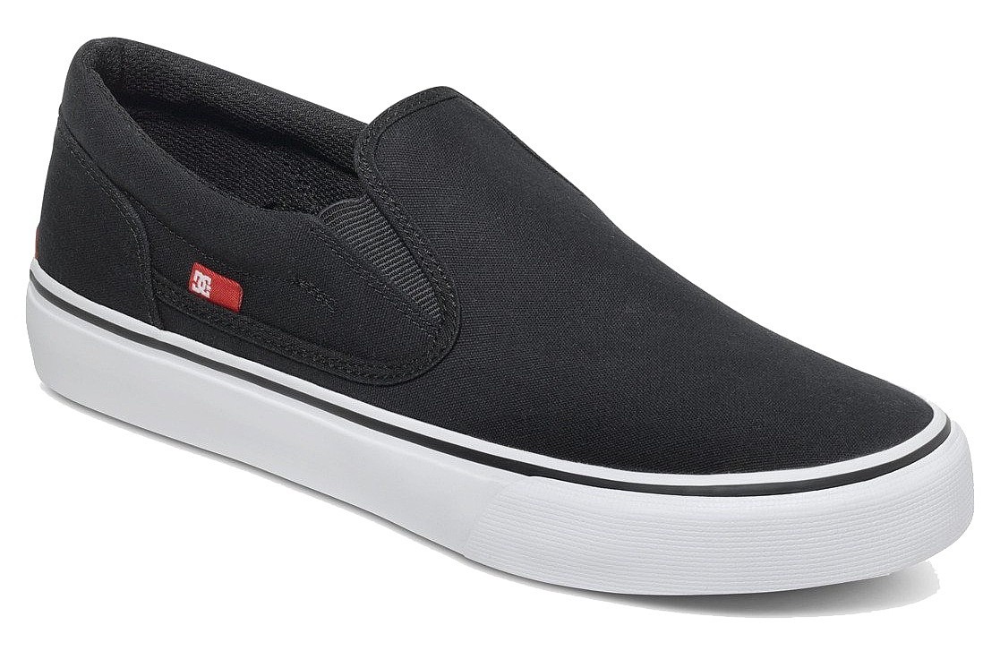 обувь DC Trase Slip-On TX - BKW/Black/White - men´s