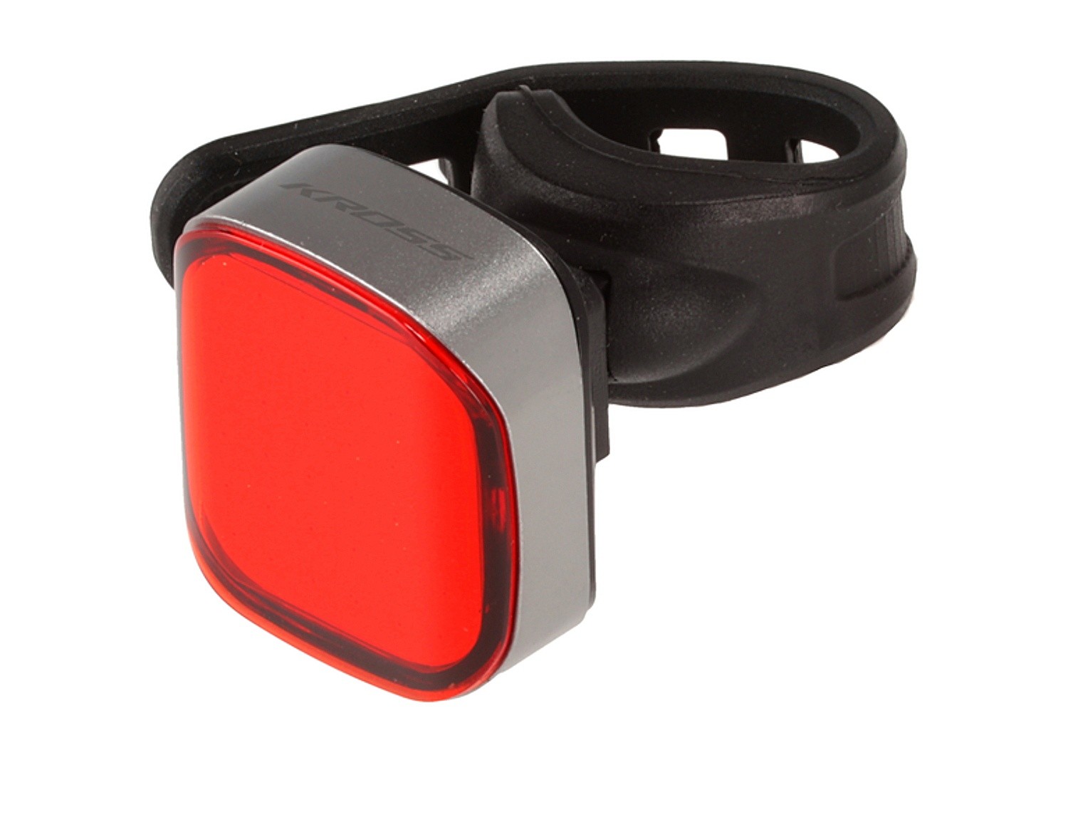 svetlo Kross Safety R 25 USB - Black/Red