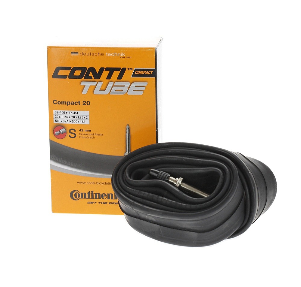 Schlauch Continental Compact FV 20"x1 1/4"-1.75" 42mm - 0181231/Black