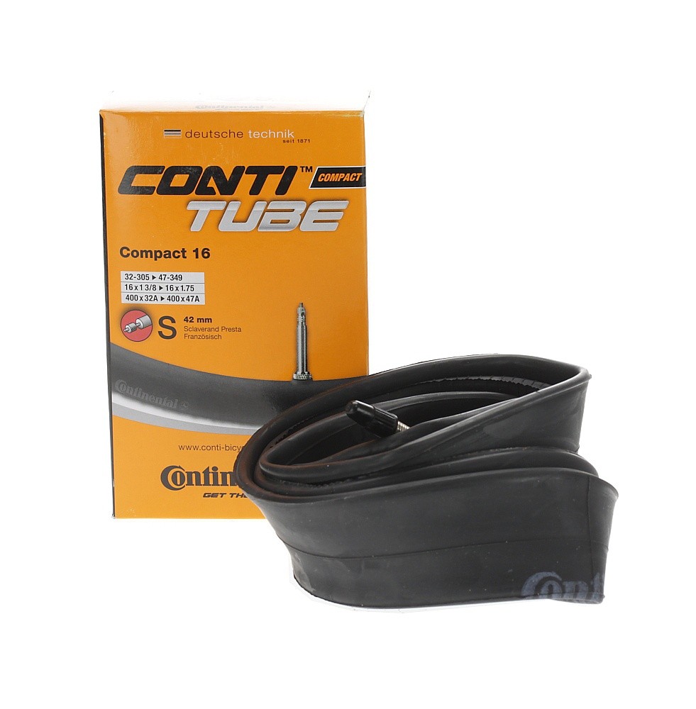 duše Continental Compact 16"x1 3/8"-1.75" 42mm - 0181121/Black