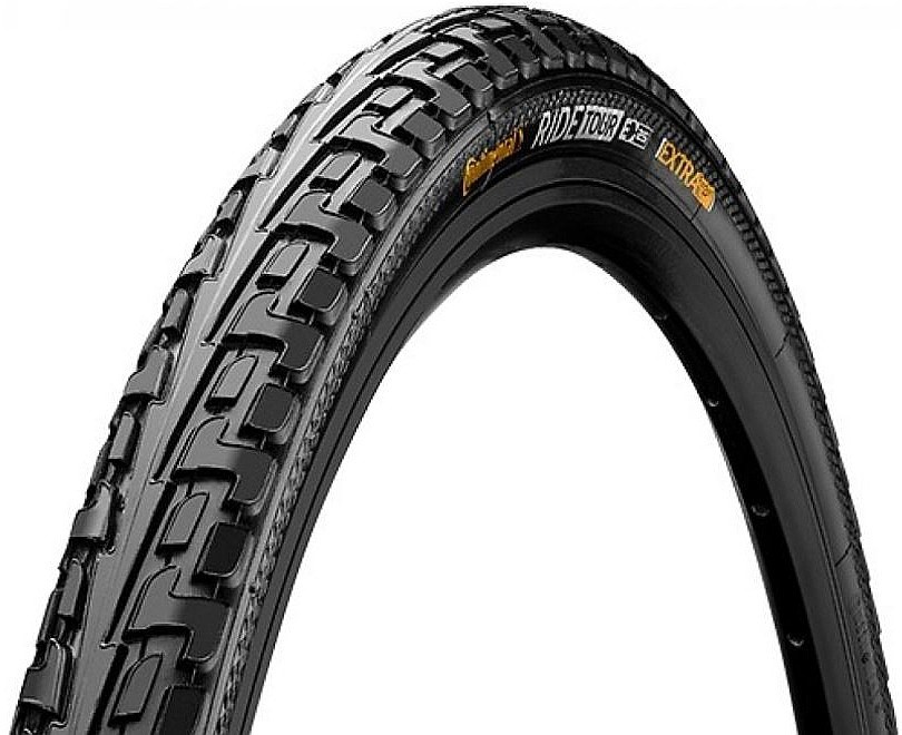 pneu de vélo Continental Ride Tour drat 28"x1.60" ExtraPuncture Belt - Black