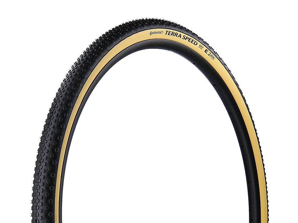 pneu de vélo Continental Terra Speed 28"x1.35" ProTection kevlar - Cream