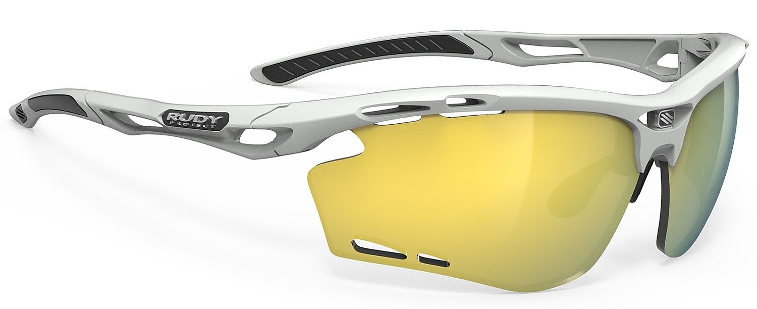 okulary Rudy Project Propulse - Light Grey Matte/Multilaser Yellow