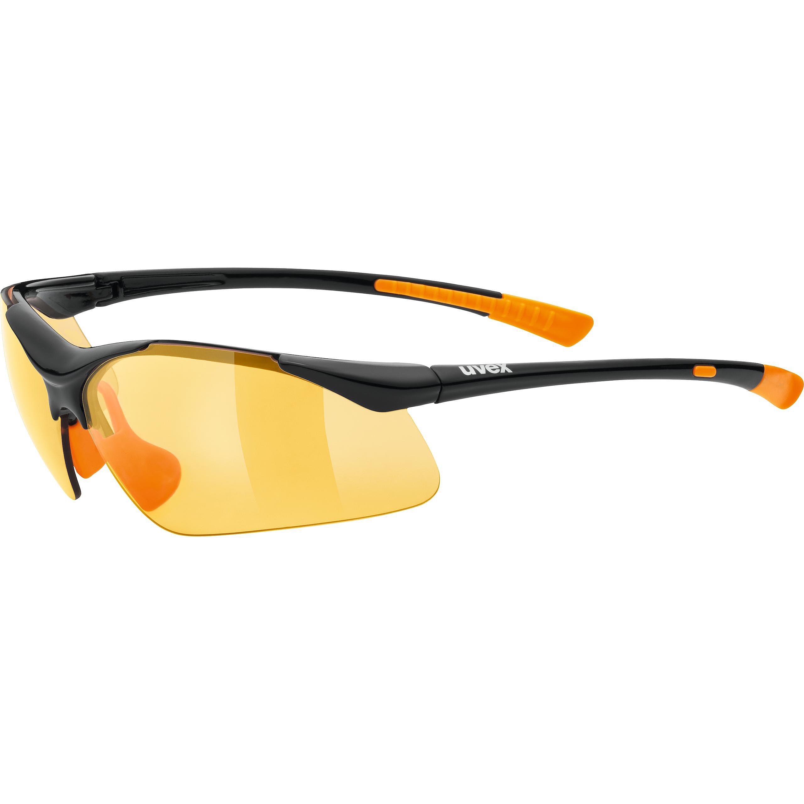 очки Uvex Sportstyle 223 - Black Orange/Litemirror Orange