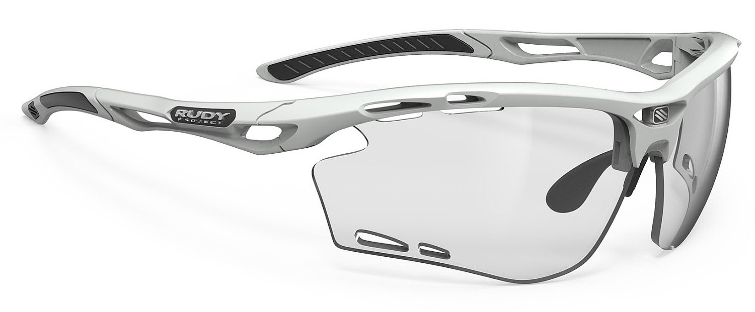des lunettes Rudy Project Propulse - Light Grey Matte/ImpactX Photochromic 2 Black