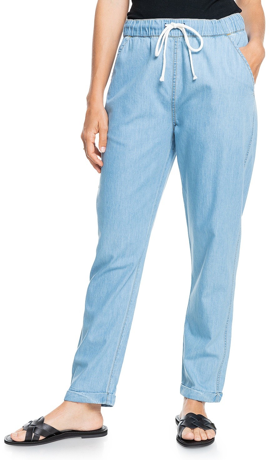 blugi Roxy Slow Swell Regular - BFN0/Light Blue - women´s