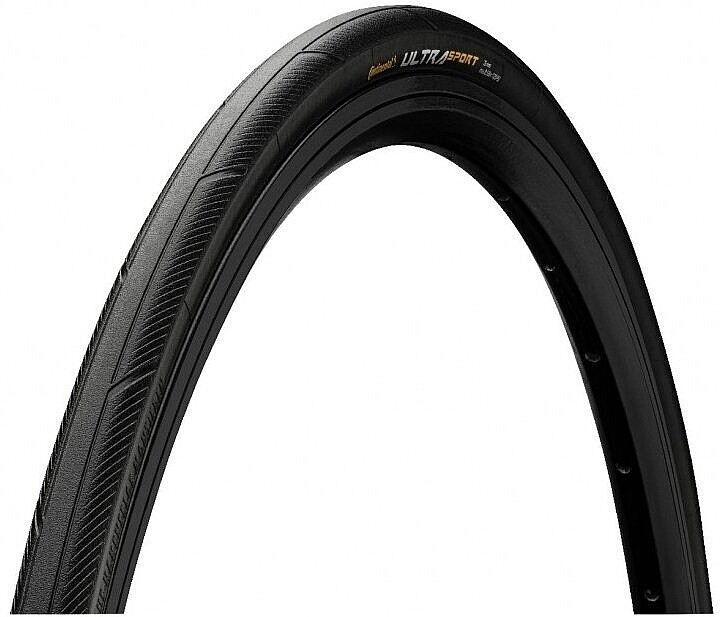 Reifenmantel Continental Ultra Sport III 28" (700x28C) Performance kevlar - Black/Black Skin