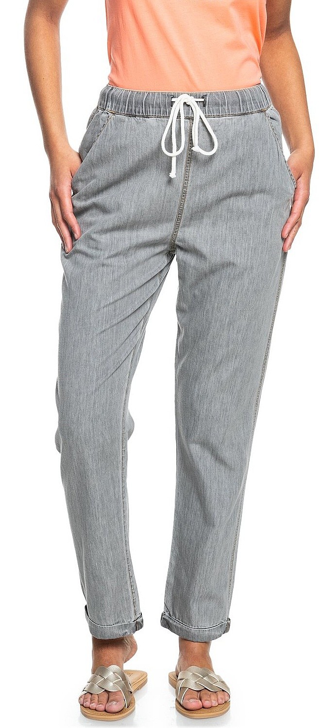джинсы Roxy Slow Swell Grey Regular - SKP0/Light Grey - women´s