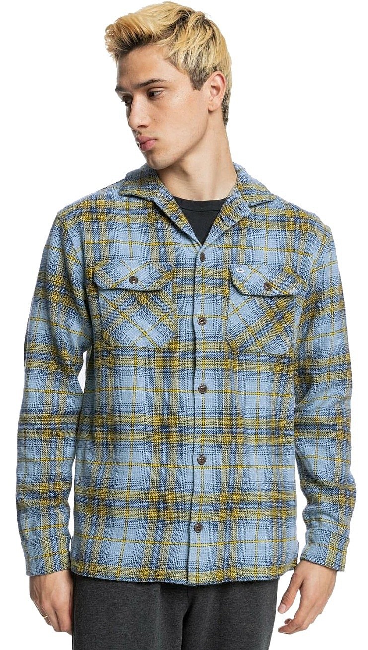 camicia Quiksilver Lyneham LS - BKF2/Citadel Lyneham - men´s