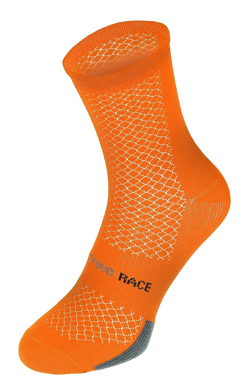 носки R2 Endurance - ATS10F/Neon Orange/Grey