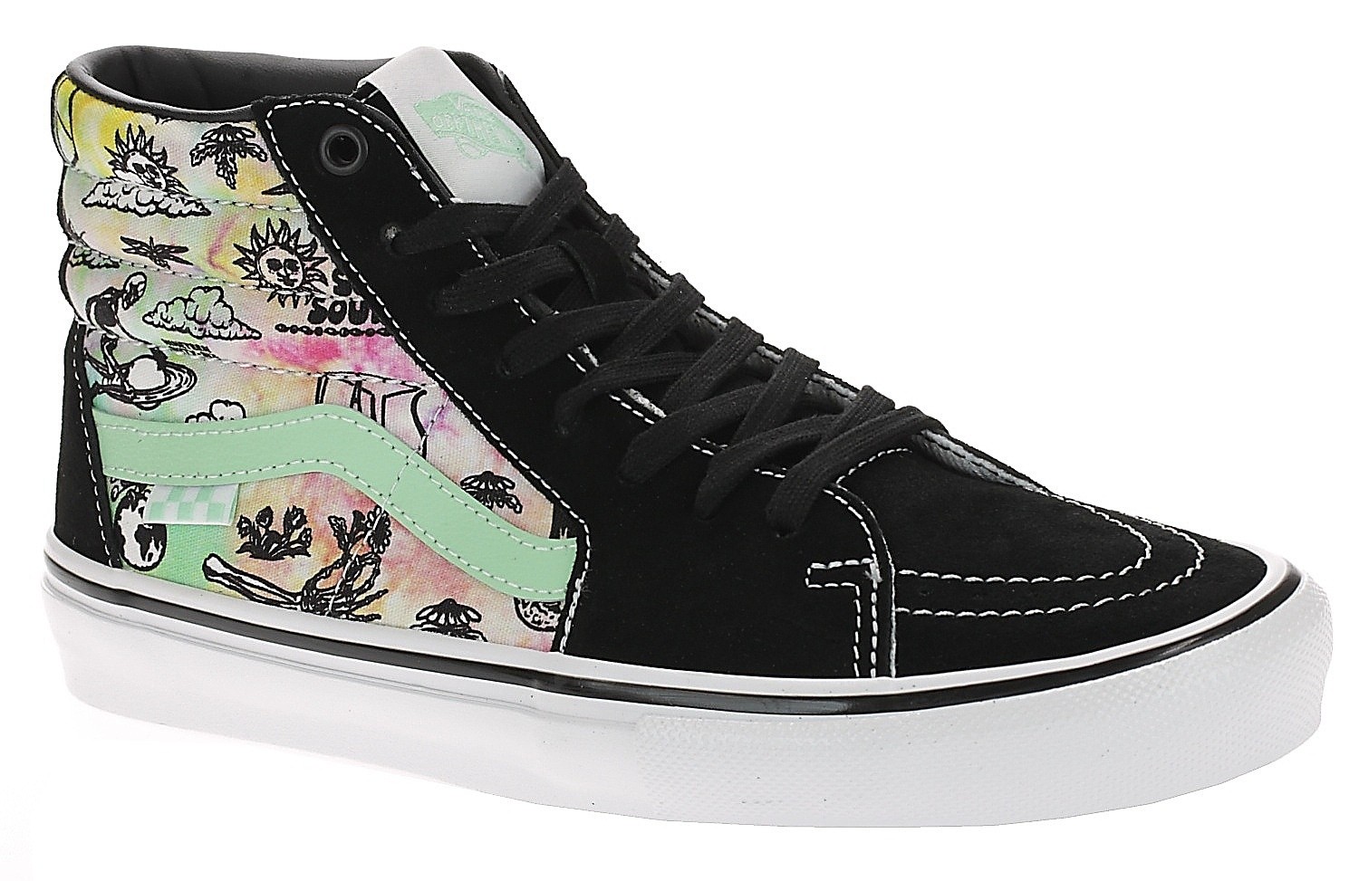 chaussures Vans Skate Sk8-Hi - Shroom Doom/Black/Grey Ash - men´s
