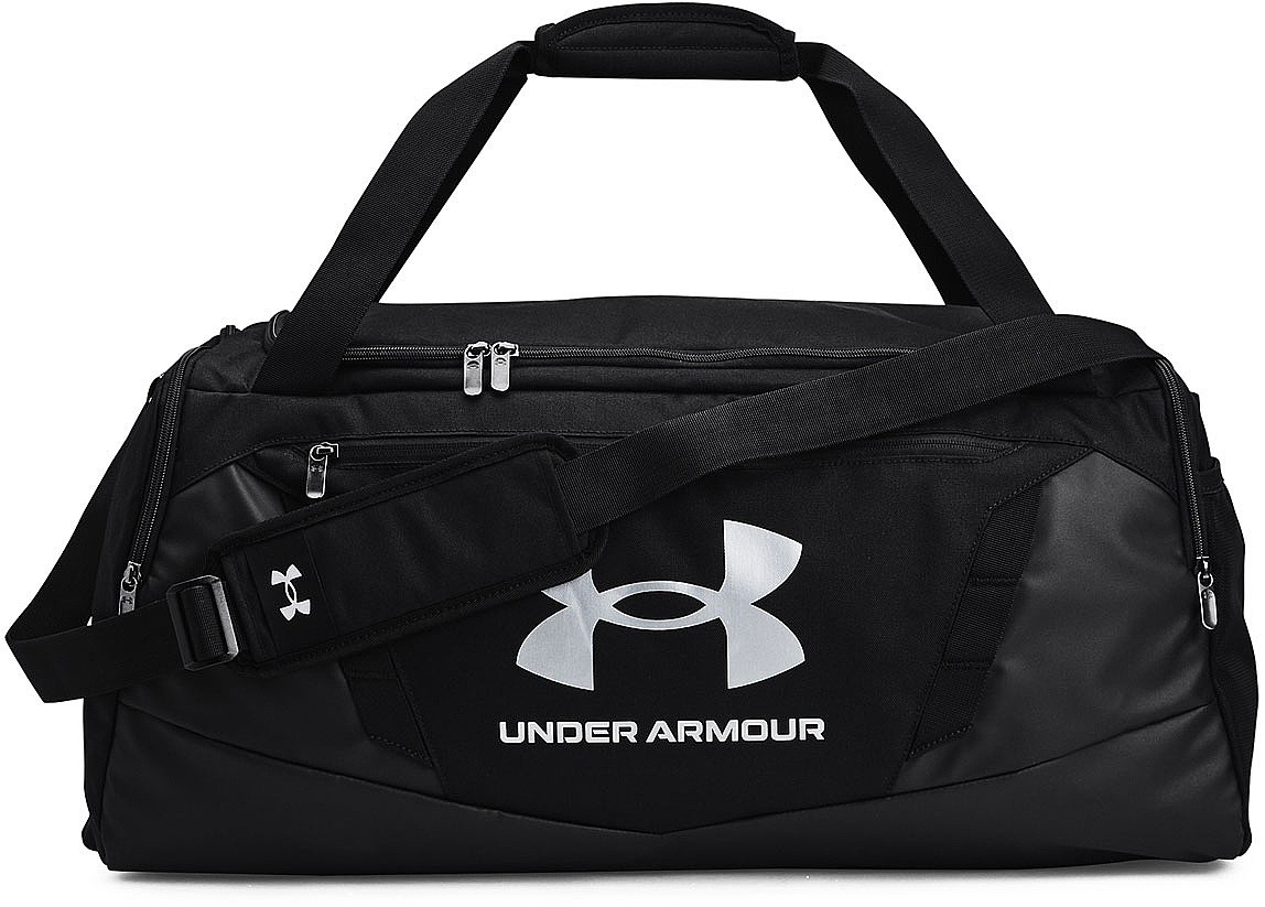 сумка Under Armour Undeniable 5.0 MD Duffel - 001/Black/Meatallic Silver