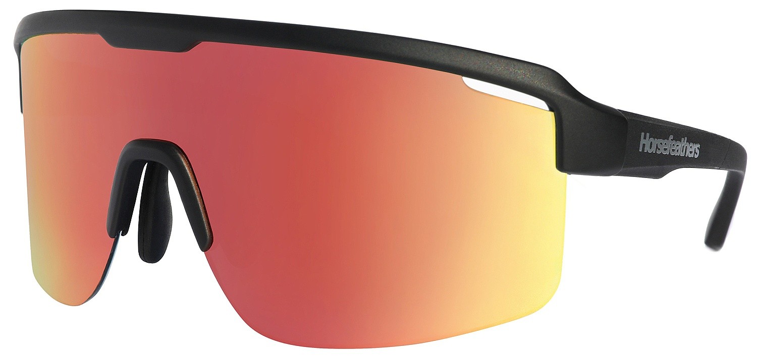 очки Horsefeathers Scorpio - Matt Black/Mirror Red