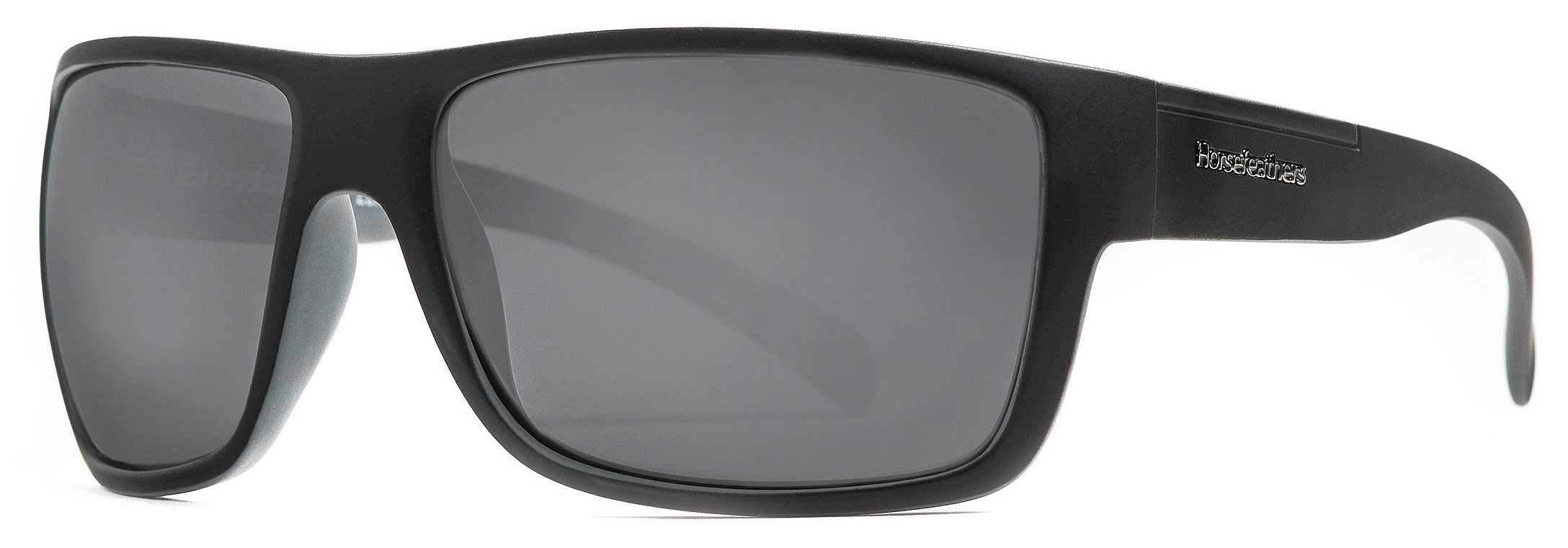 okulary Horsefeathers Zenith - Matt Black/Mirror White/Polarized