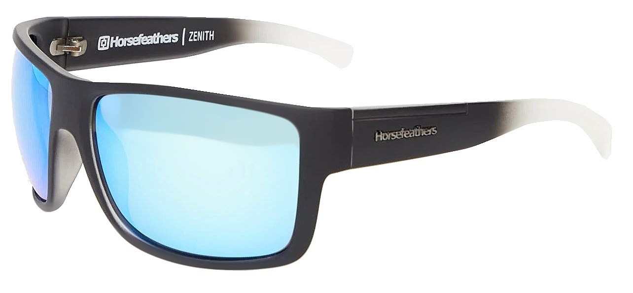 okulary Horsefeathers Zenith - Matt Black Fade Out/Mirror Blue/Polarized