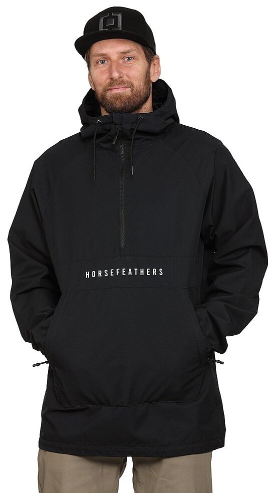 Jacke Horsefeathers Perch - Black - men´s
