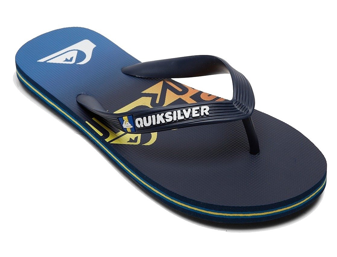 șlapi Quiksilver Molokai Art - BYJ3/Blue 3 - boy´s