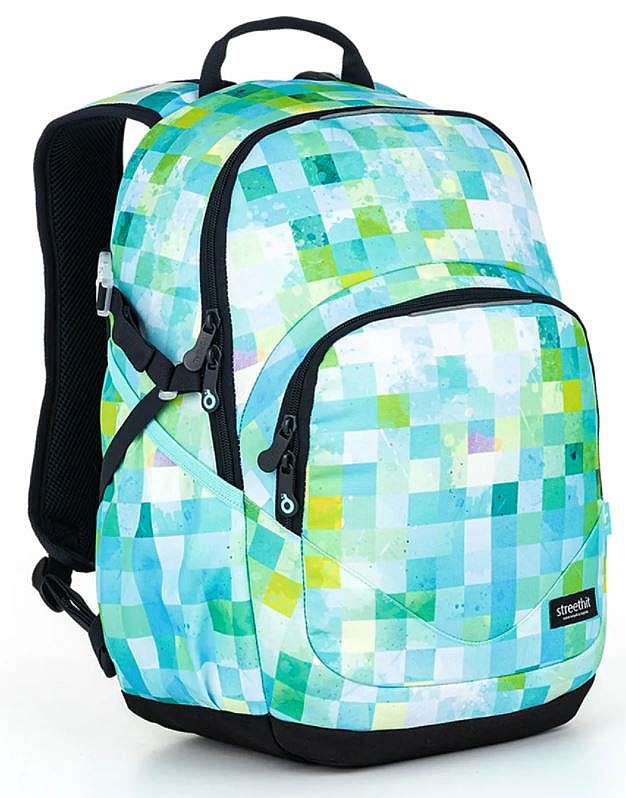 backpack Topgal YOKO 22036 - B/Light Blue/Green