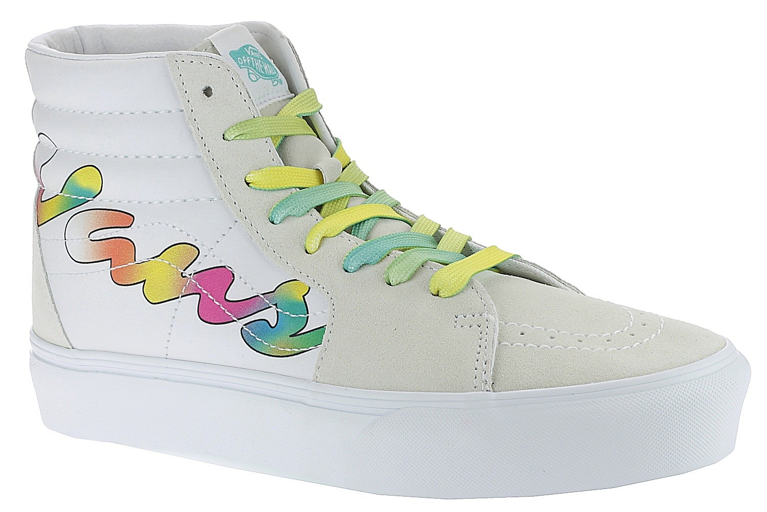 chaussures Vans Sk8-Hi Platform 2.0 - Spring Fade/White/Tuer White