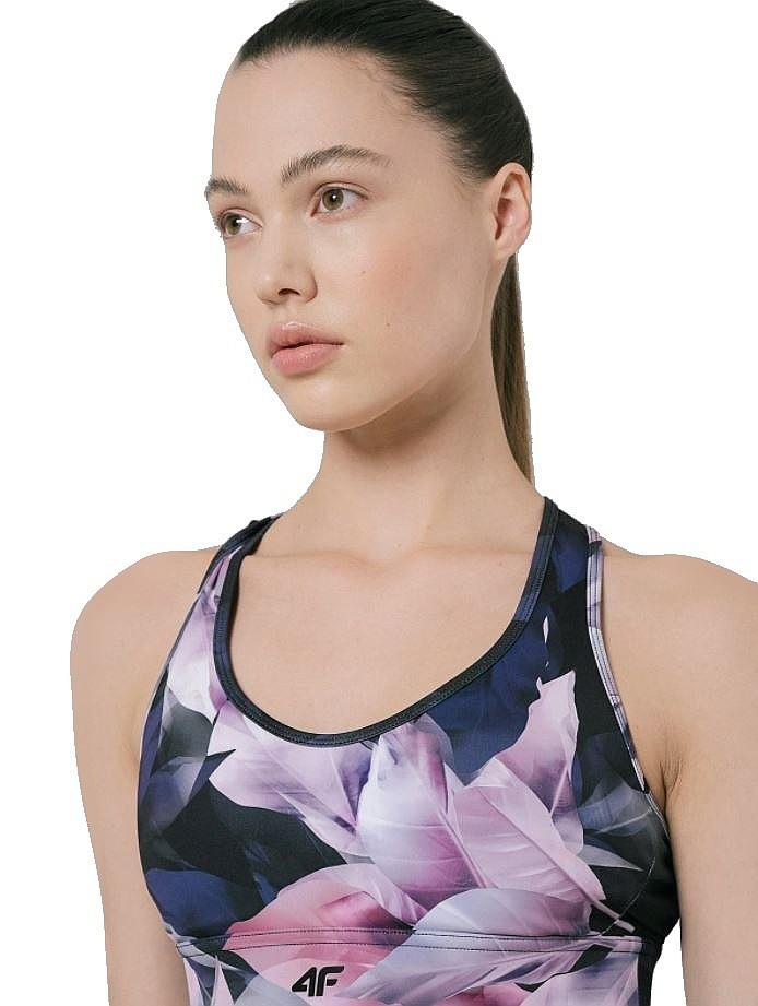 soutien-gorge 4F H4L22-STAD021 - 92A/Multicolour 2 Allover - women´s