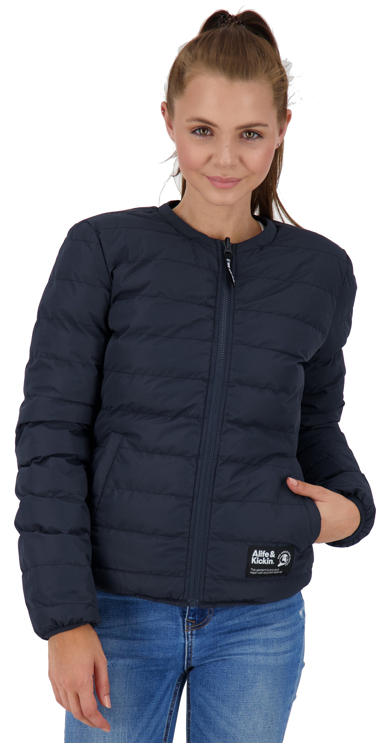 куртка ALIFE AND KICKIN Nova - Marine - women´s