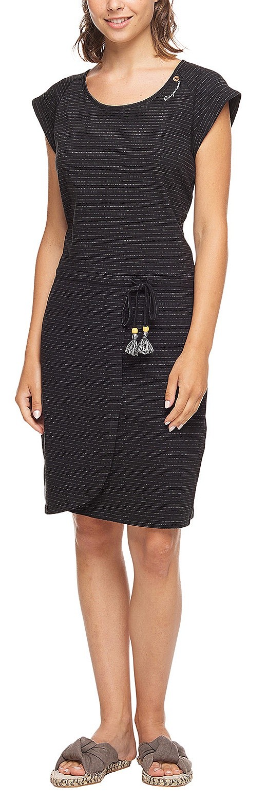 šaty Ragwear Glitter Organic - 1010/Black