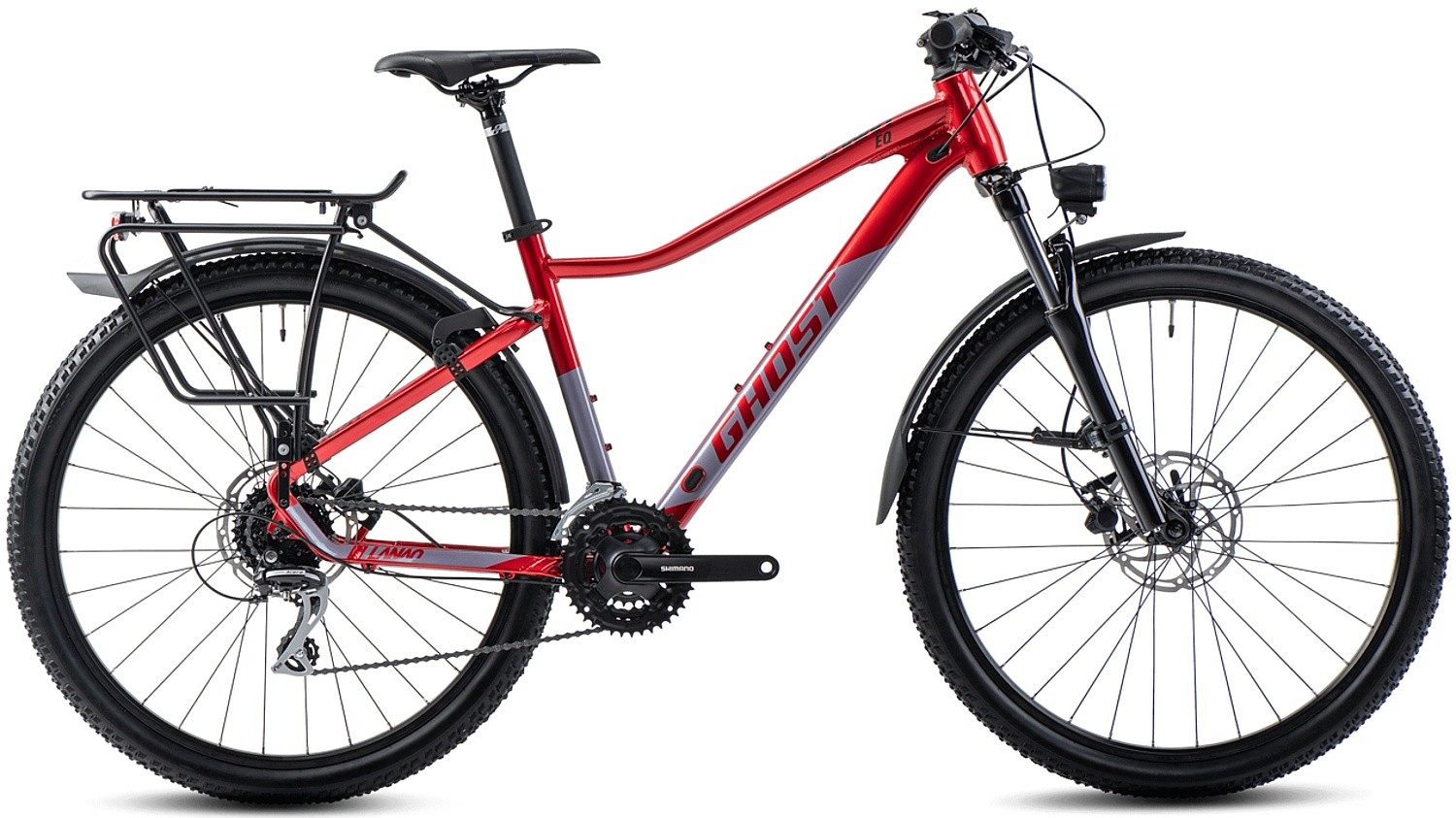 vélo Ghost Lanao EQ 27.5" - Pearl Red Gloss/Pearl Purple Matt - women´s
