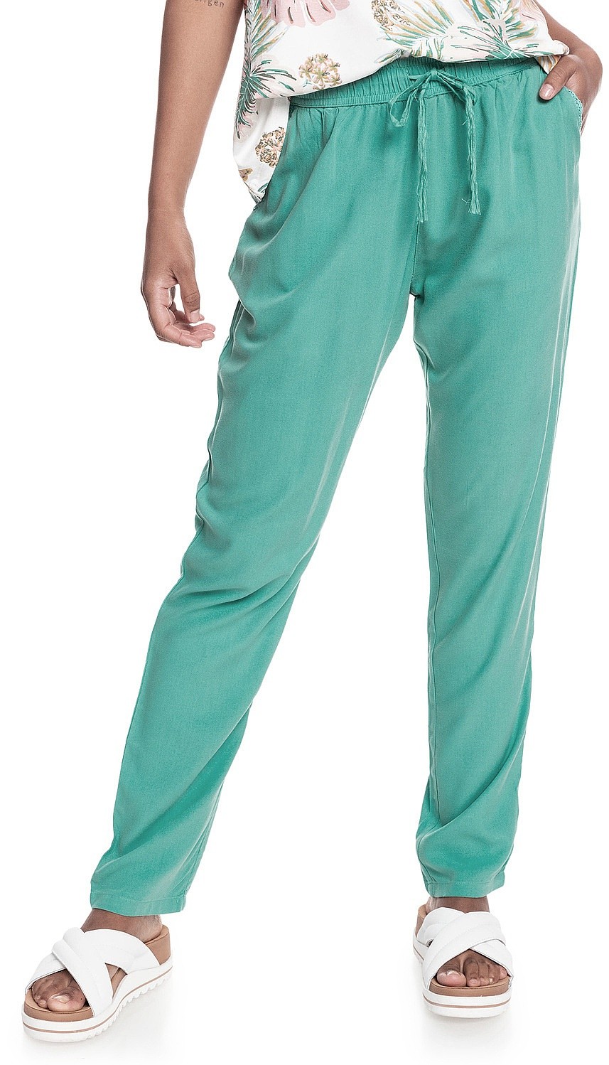 pantalon Roxy Bimini - BKH0/Sea Blue - women´s