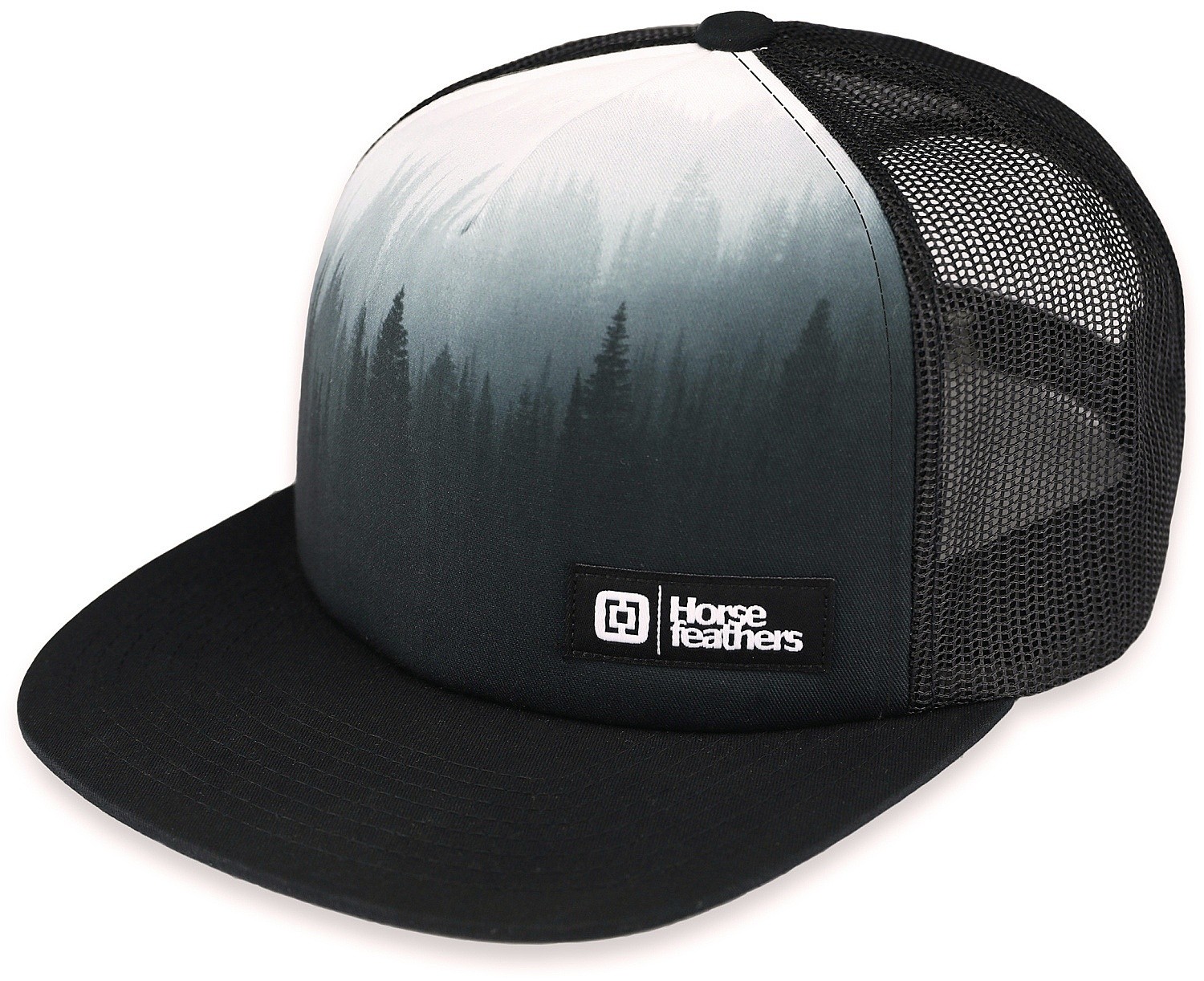 Kappe Horsefeathers Mave Trucker - Black - men´s