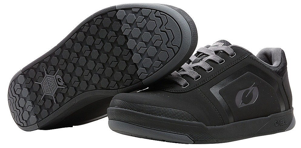 обувь O'Neal Pinned Pedal - Black/Gray