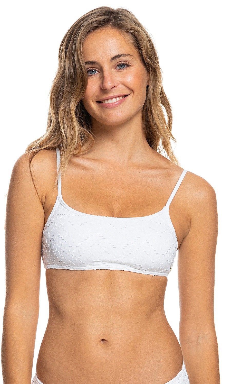 Badeanzug Roxy Quiet Beauty Bralette - WBB0/Bright White - women´s
