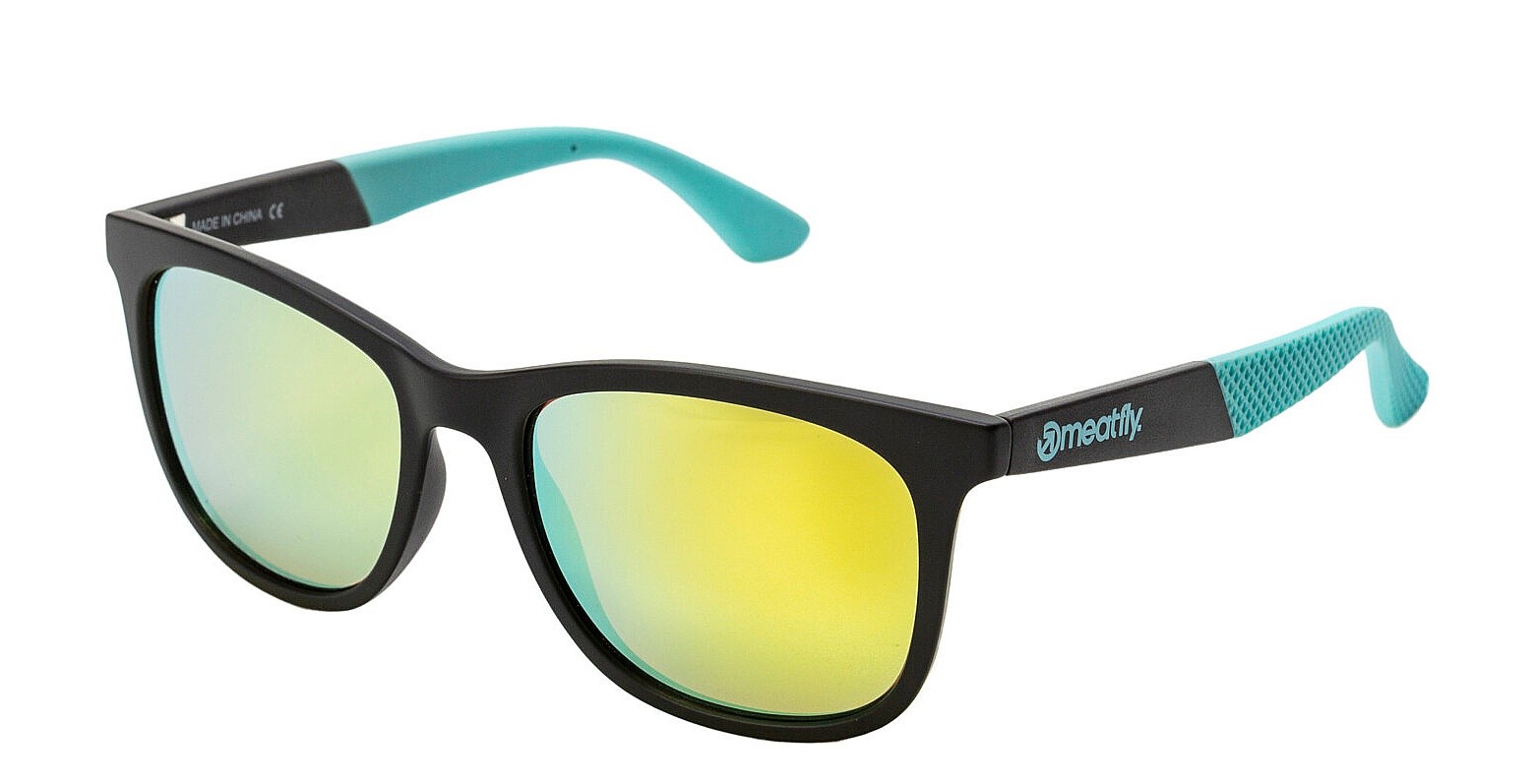 okulary Meatfly Clutch 2 - E/Black/Mint/Polarized