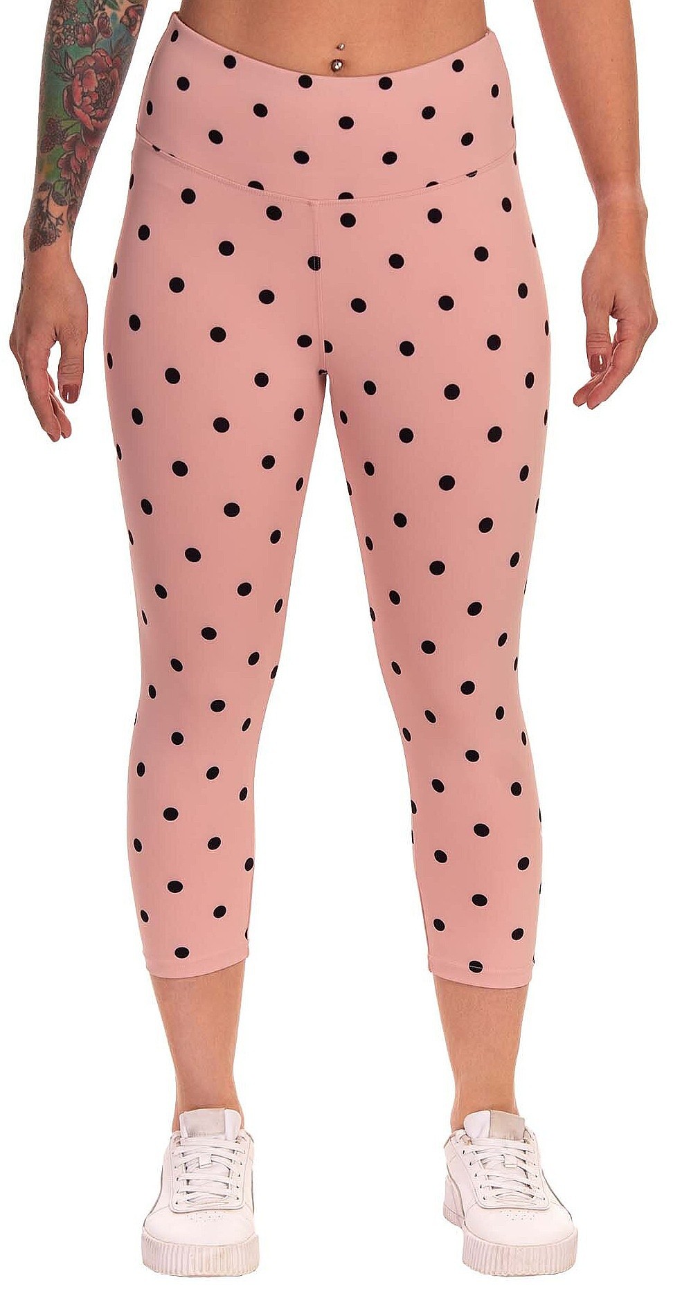 Leggins Meatfly Edna - Pink Dots - women´s