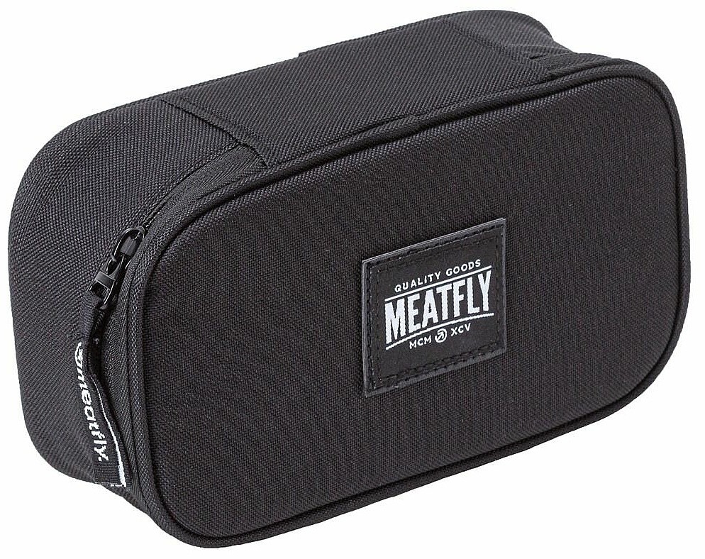 perečník Meatfly XL Pencil Case - Black
