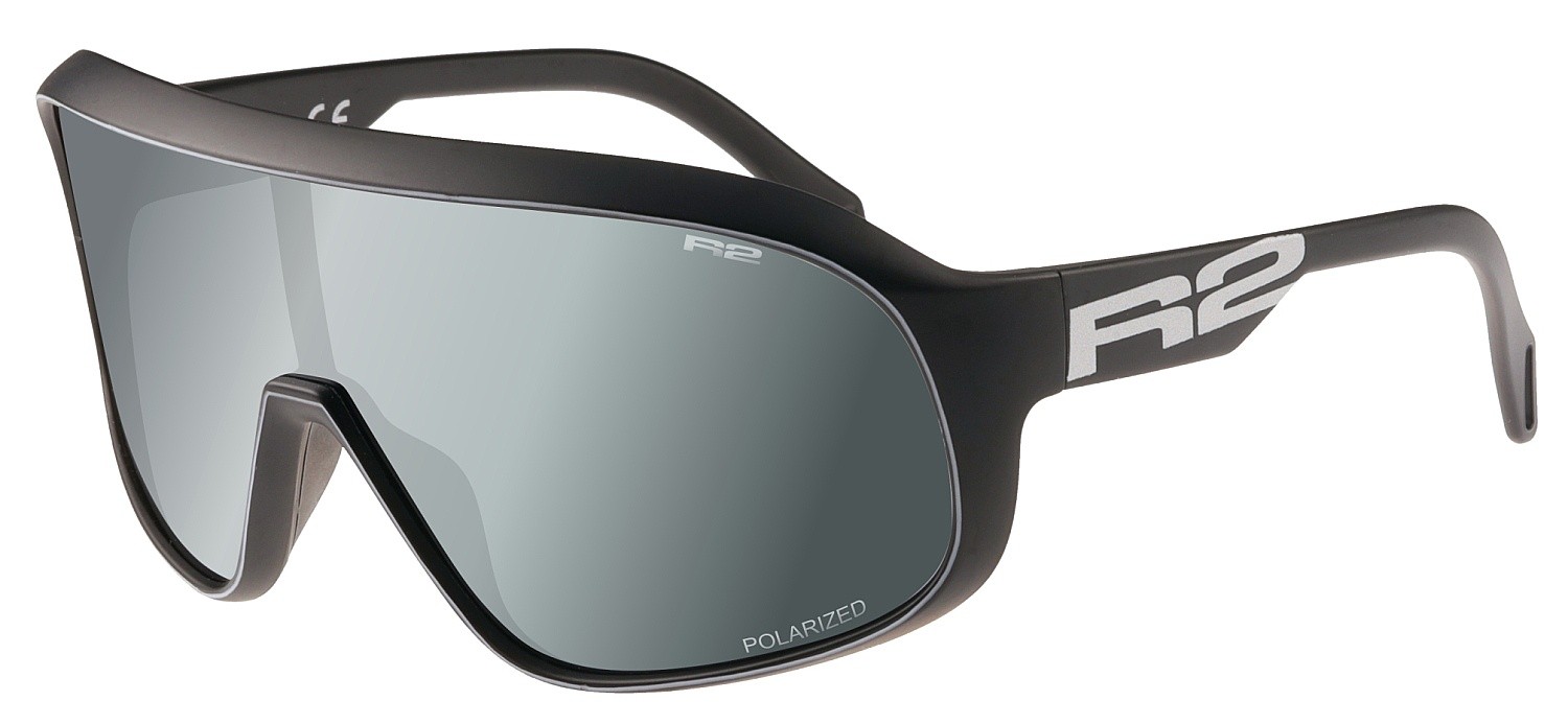 okulary R2 Falcon - AT105F/Matte Black/Grey/Silver Mirror/Polarized