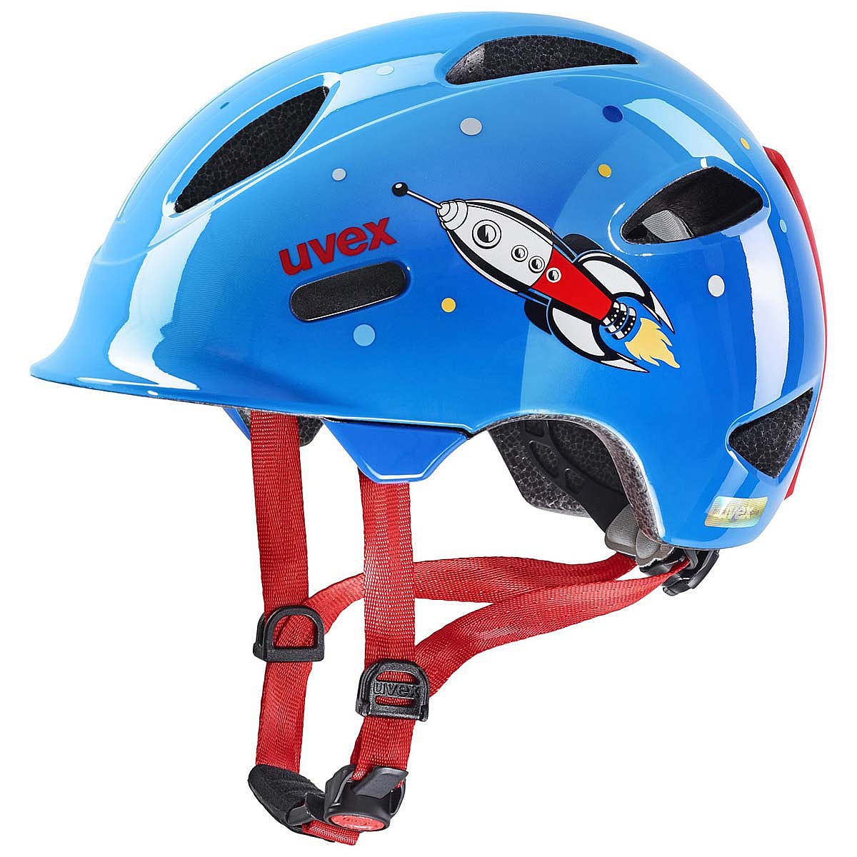 casco Uvex Oyo Style - Blue Rocket - kid´s