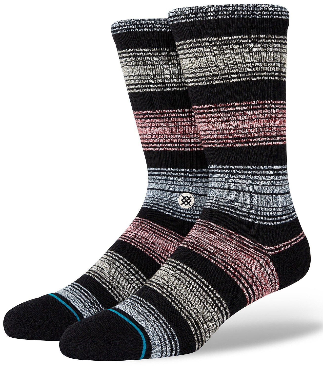 calzini Stance Cadent Crew - Black