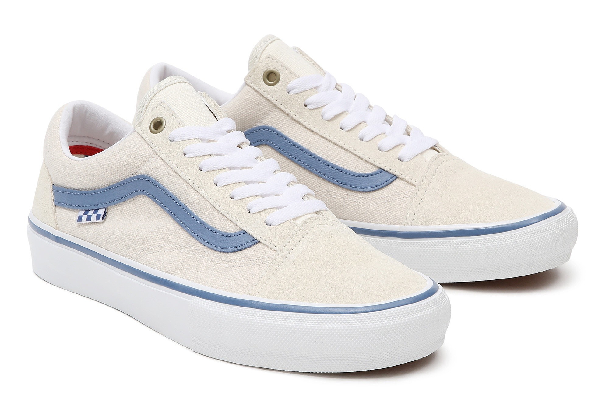 sko Vans Skate Old Skool - Raw Canvas/Classic White - men´s