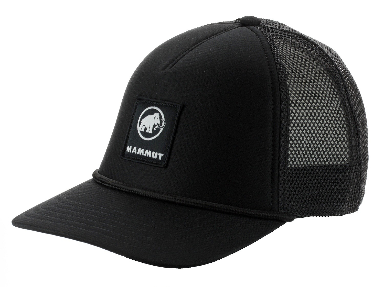 Kappe Mammut Crag Logo Trucker - Black